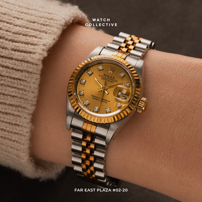 Rolex Lady Datejust Gold/Steel 26mm automatic 69173