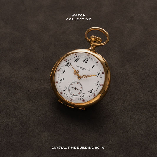 Patek Philippe Minute Repeater Pocket watch 18k Yellow gold 49mm automatic