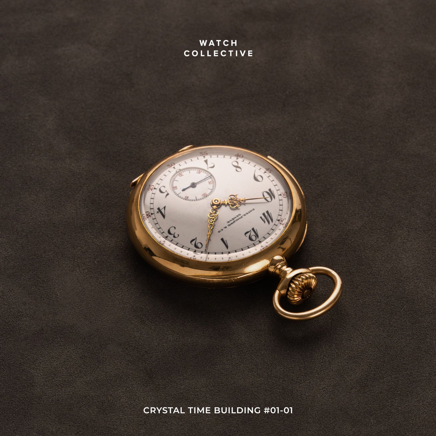 Patek Philippe Minute Repeater Pocket watch 18k Yellow gold 49mm automatic