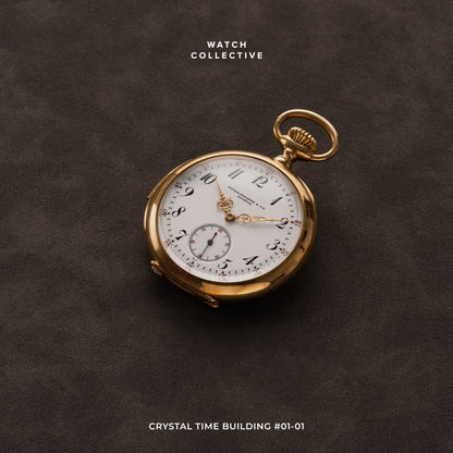 Patek Philippe Minute Repeater Pocket watch 18k Yellow gold 49mm automatic