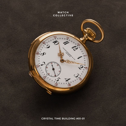 Patek Philippe Minute Repeater Pocket watch 18k Yellow gold 49mm automatic