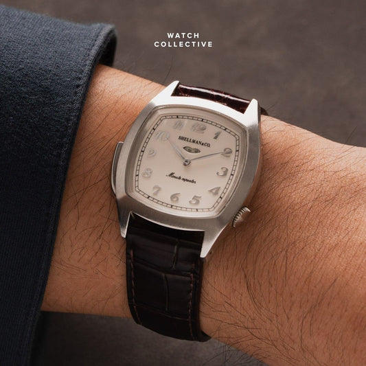 Shellman & Co Minute Repeater Platinum Plated Silver and stainless steel 34mm quartz 6890-H25527 TA