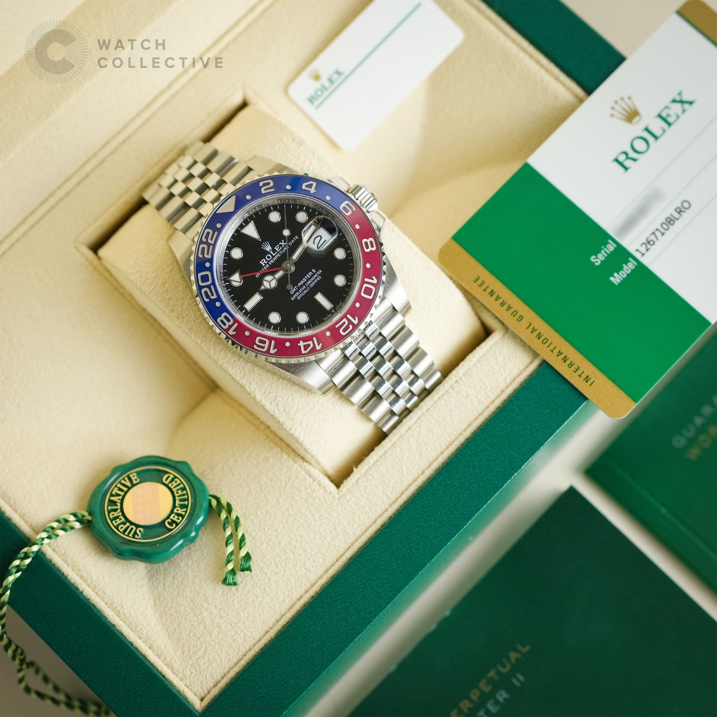 Rolex Oyster Perpetual Date GMT master 2 stainless steel 40mm