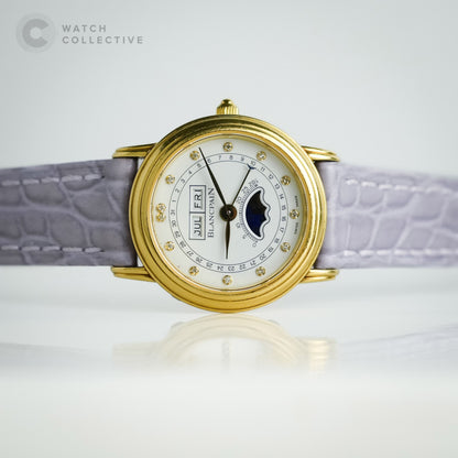 Blancpain Moonphase 18k yellow gold manual 12mm W3476