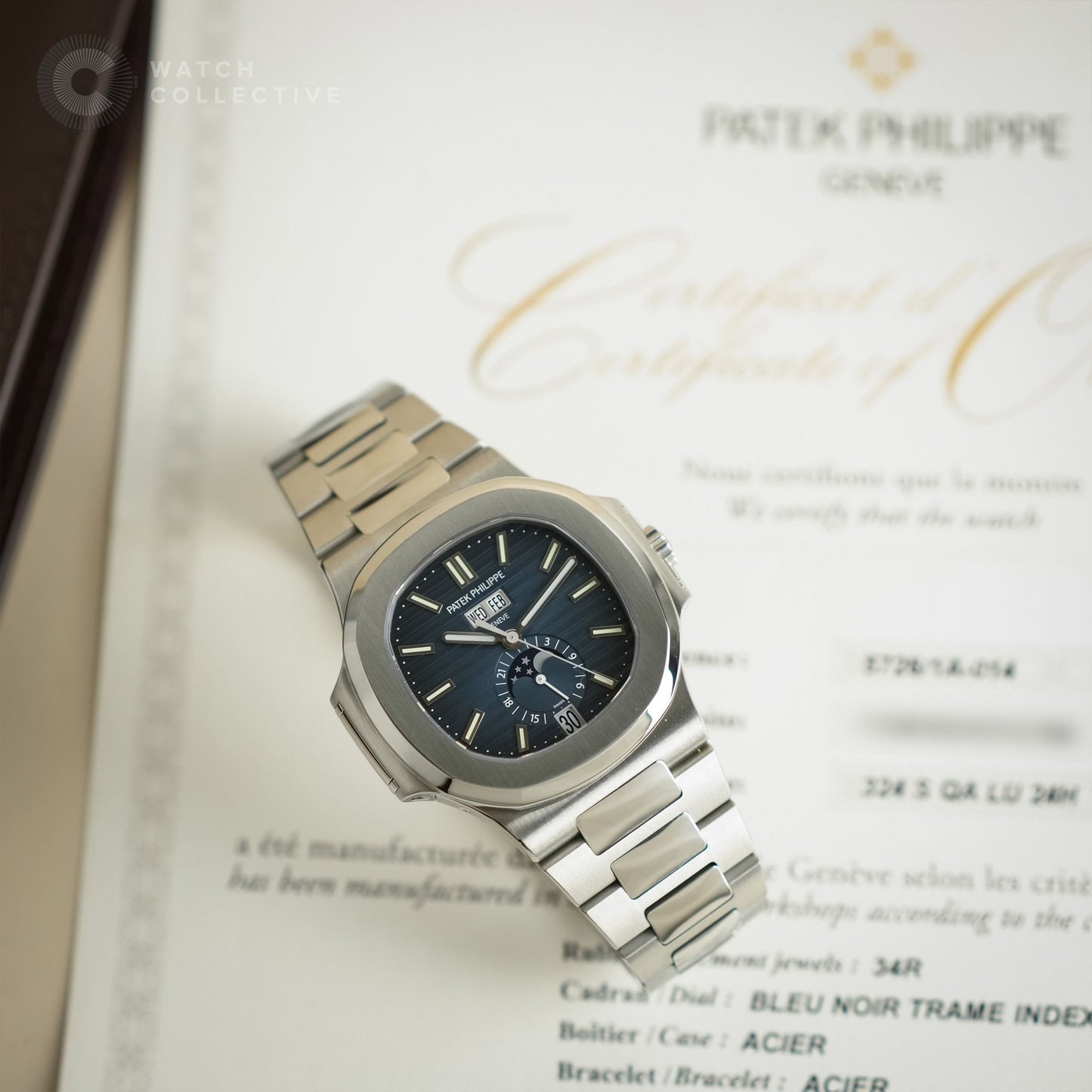 Patek Philippe Nautilus stainless steel 40mm automatic 5726/1A-014