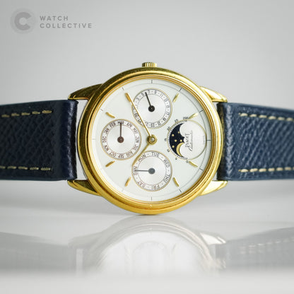 Piaget Gouverneur Triple Calendar Moonphase yellow gold 33mm automatic 15958