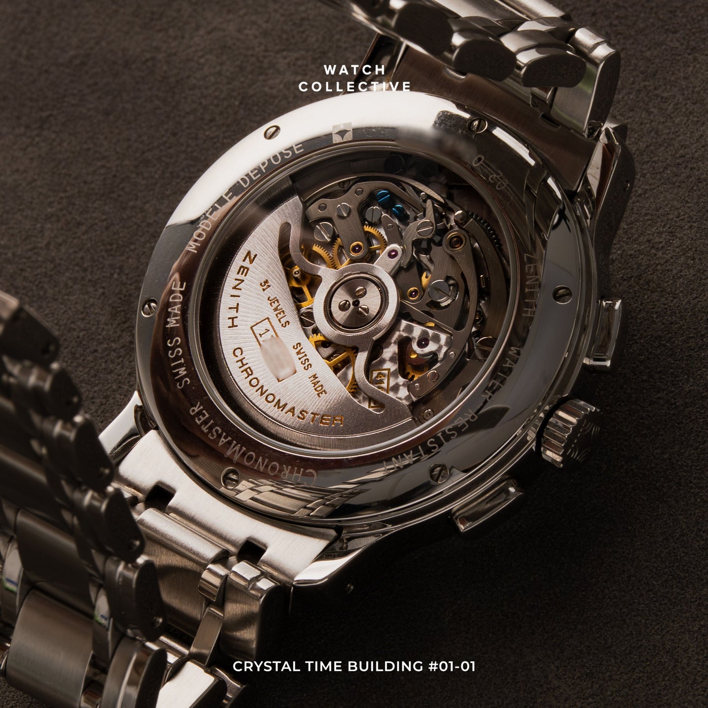 Zenith El Primero Chronometer Stainless steel 40mm automatic 02.0240.410/01