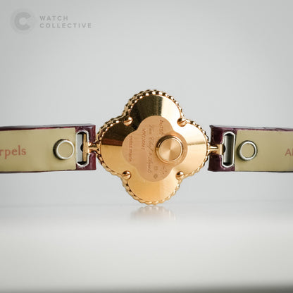 Van Cleef and Arpels 18k rose gold MOP dial 23mm quartz 2386240