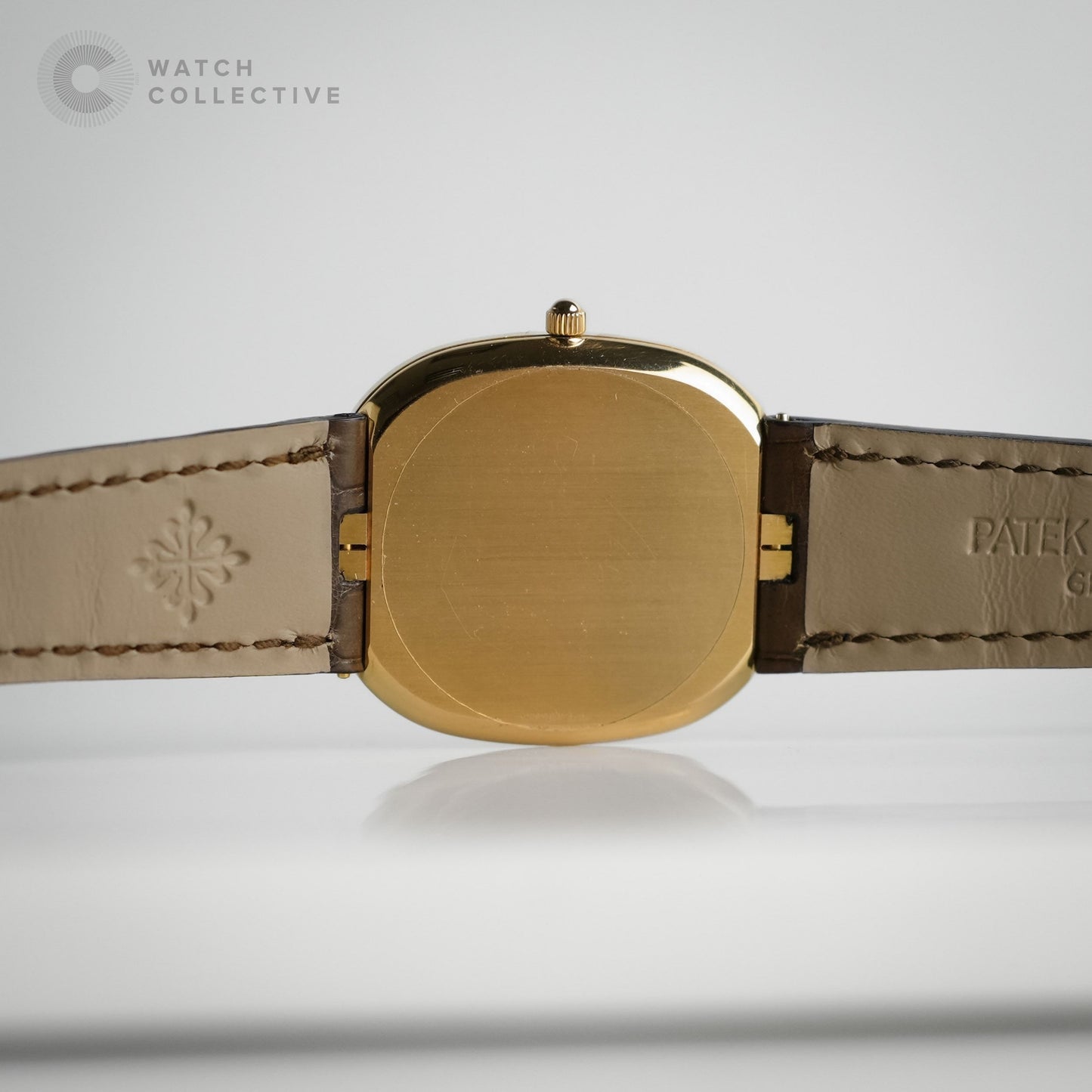 Patek Philippe Golden Ellipse 18k Rose gold brown dial 31mm Automatic 3738/100R-001