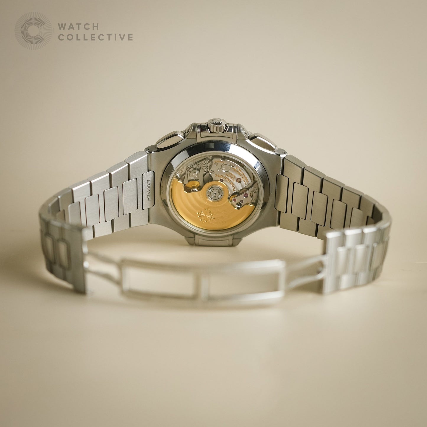 Patek Philippe Nautilus Chronograph Stainless Steel White Dial 5980/1A-019