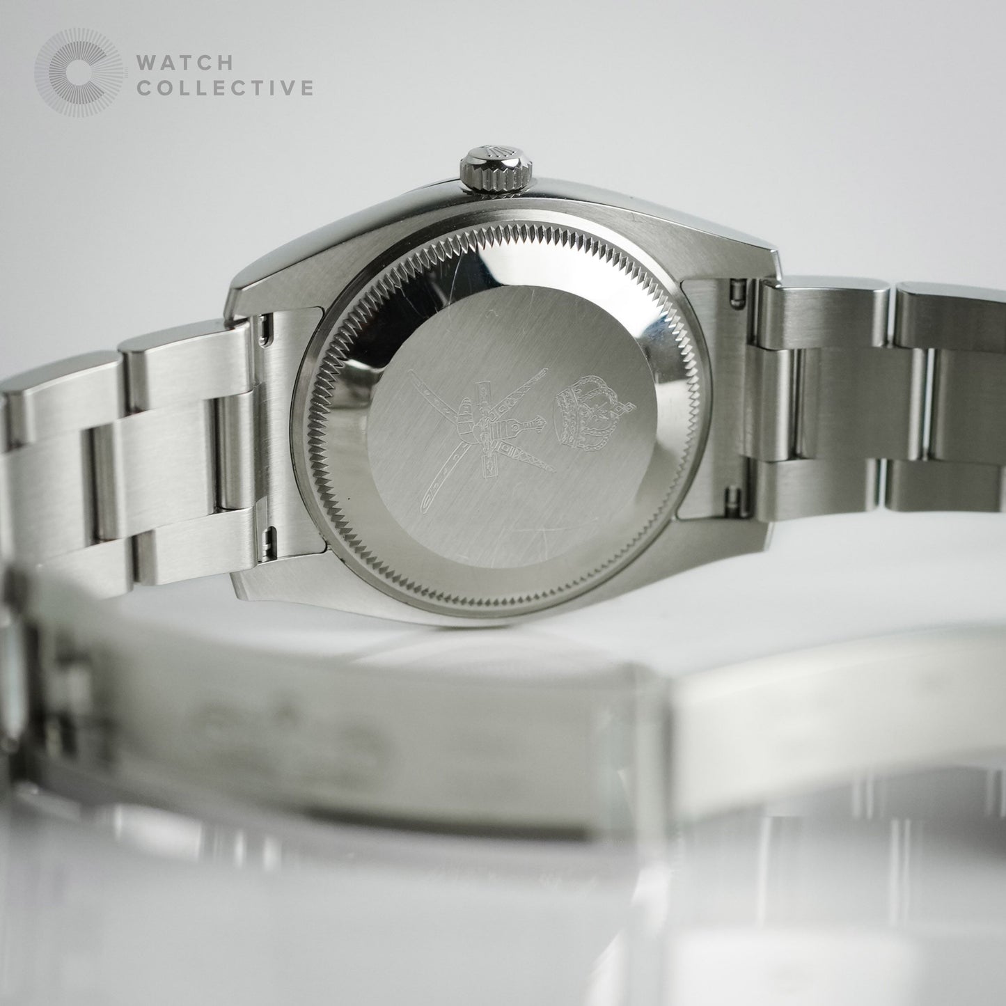 Rolex Oyster Perpetual Olive Green Khanjar 34mm automatic 114200