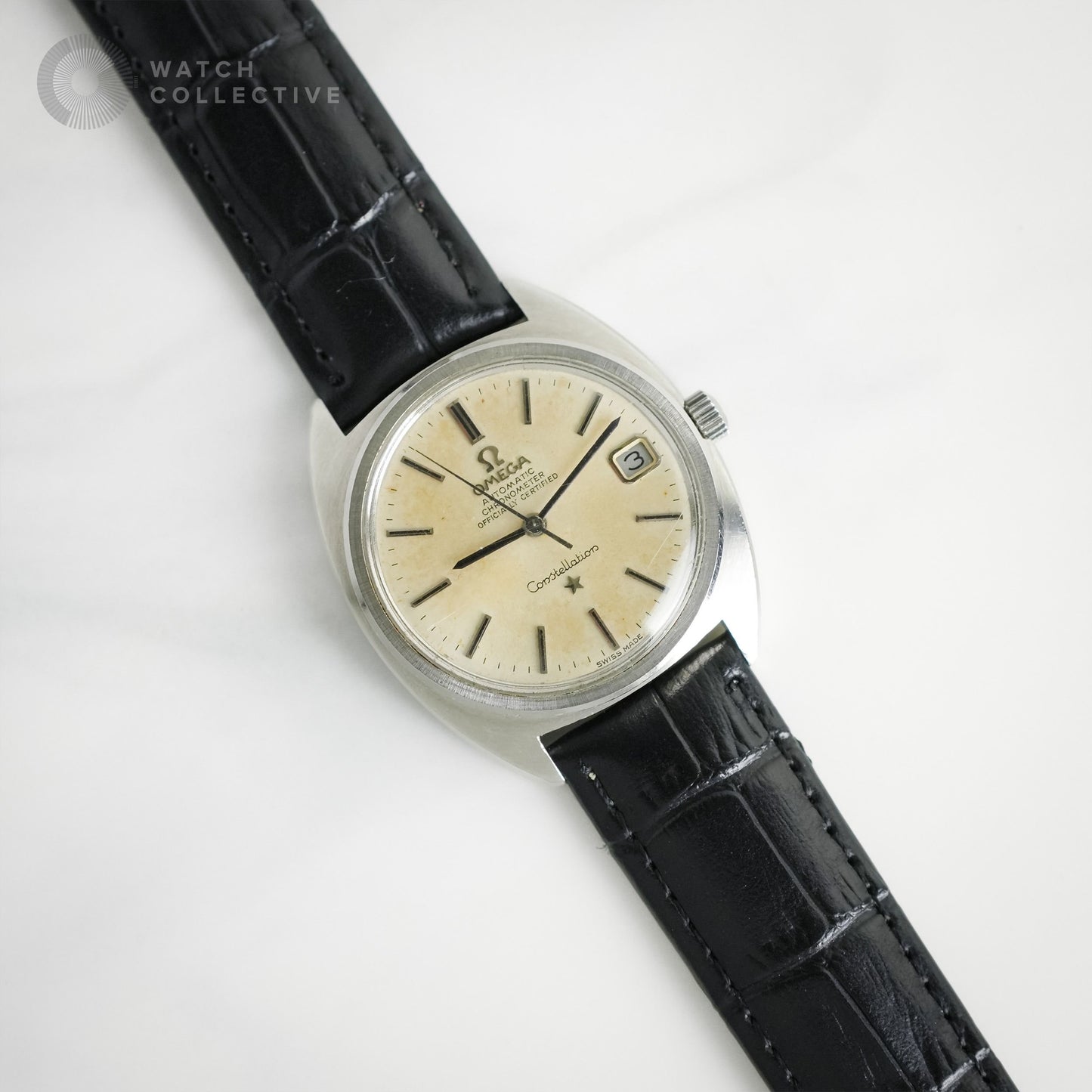 Omega Constellation Steel Silver Dial 35mm Automatic