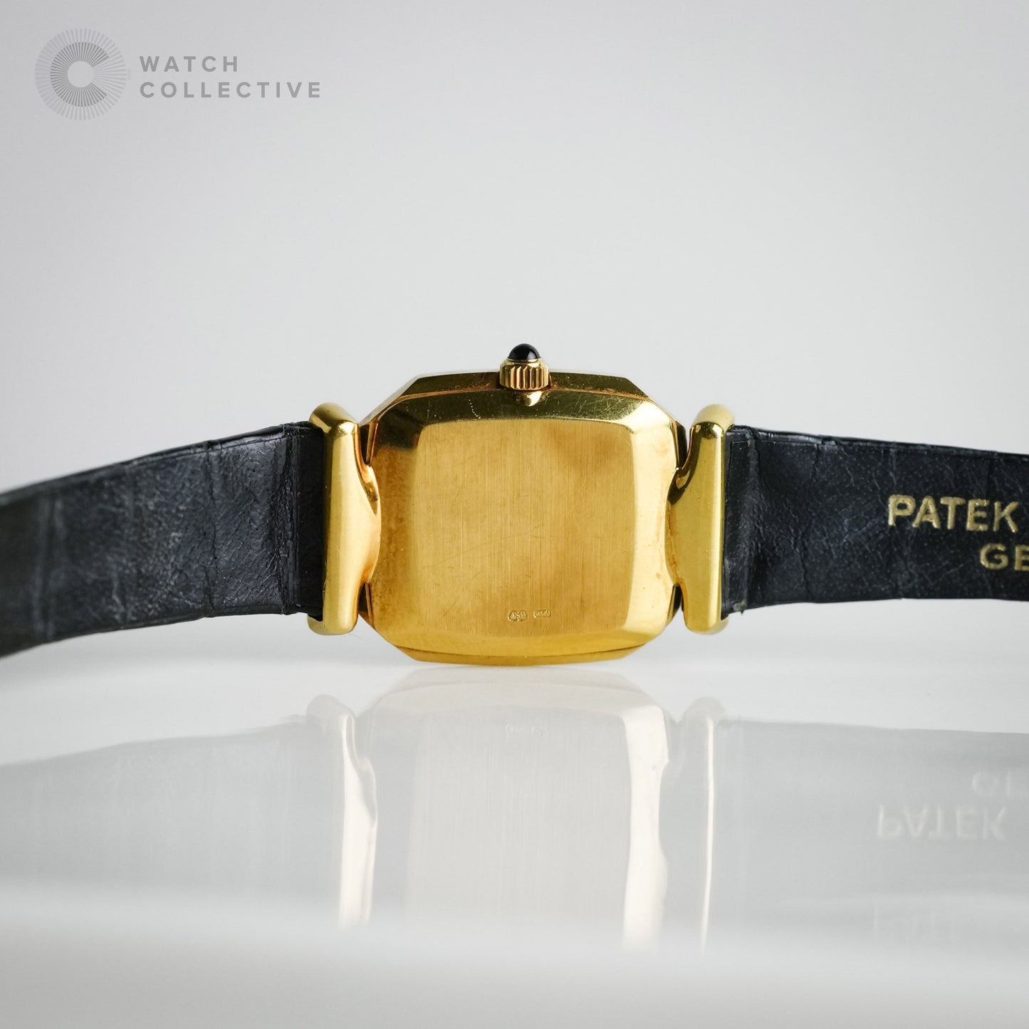 Patek Philippe Golden Ellipse 18k Yellow gold Onyx dial 22x25mm manual 4431
