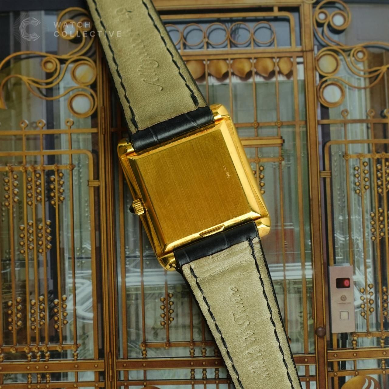 Patek Philippe Gondolo Onyx Dial 18k Yellow Gold 29mm Manual 3733