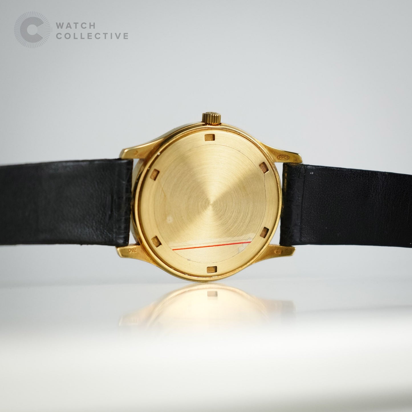 ORIGINAL DEPLOYMENT Patek Philippe Calatrava 18k yellow gold automatic 34mm 3998J