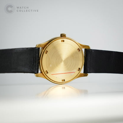 ORIGINAL DEPLOYMENT Patek Philippe Calatrava 18k yellow gold automatic 34mm 3998J