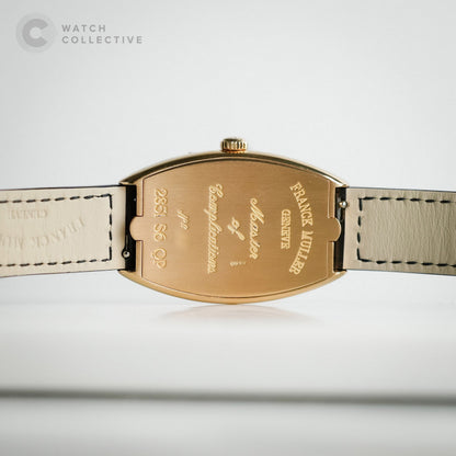 Franck Muller Curvex Perpetual Calendar 18k yellow gold 30x44mm automatic 2851 S6 QP