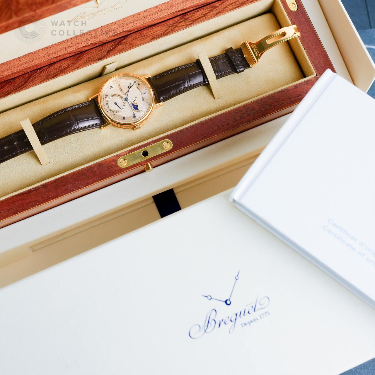 Breguet Classique Moonphase 18k Yellow gold 39mm automatic 7137BA/11/9V6