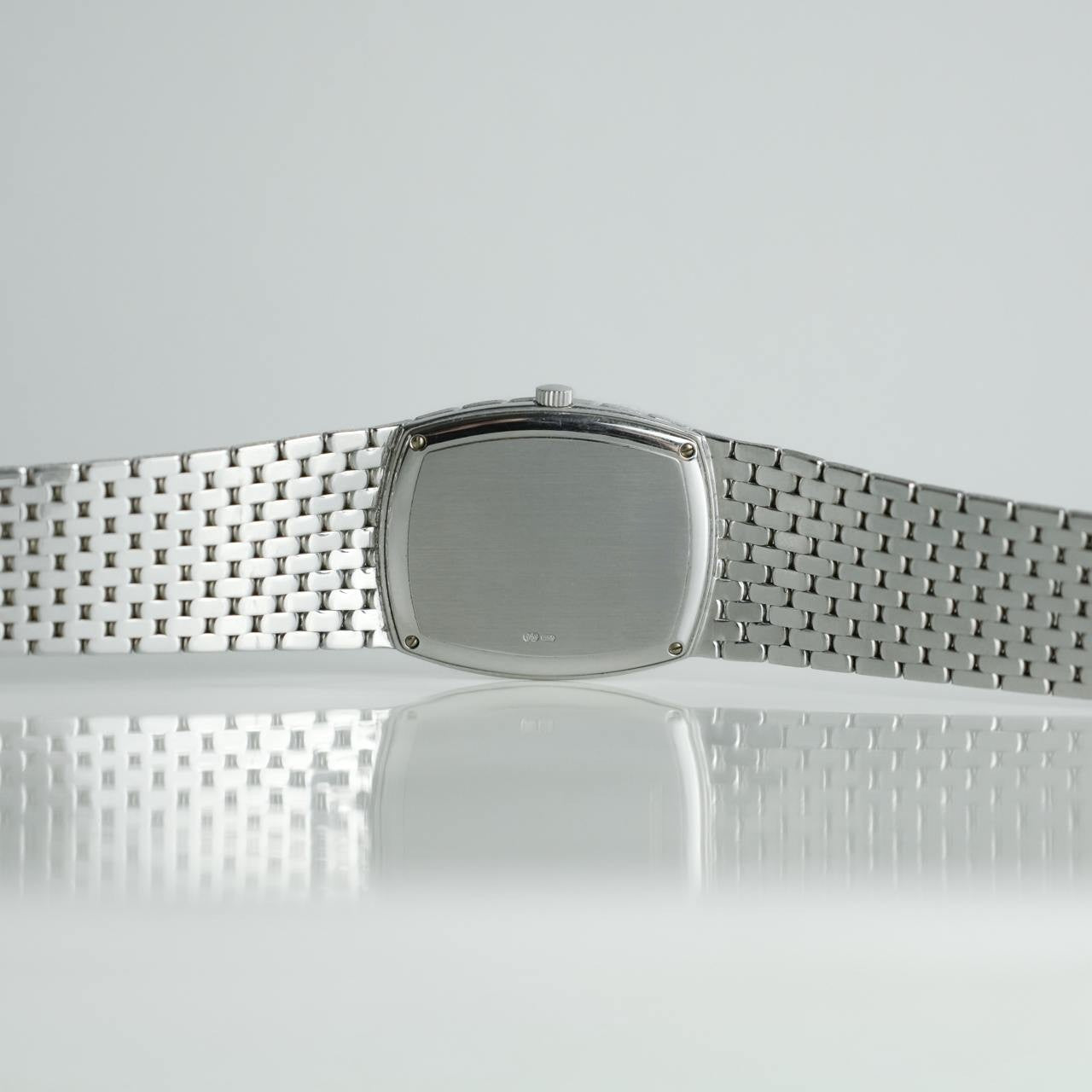 Audemars Piguet Vintage Cobra Blue diamond markers 18k White Gold 26mm manual