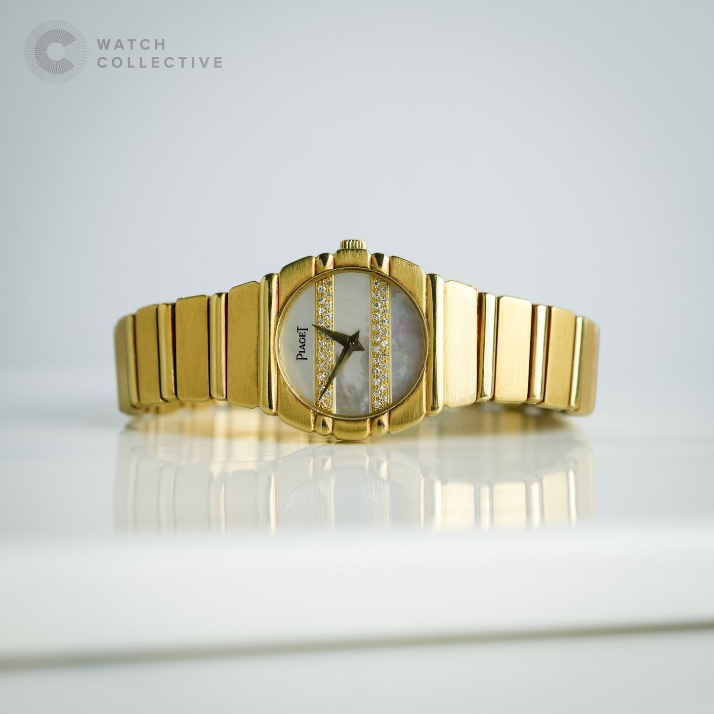 Piaget Polo Quartz Mother of Pearl MOP Dial 24mm Quartz 861 C 701