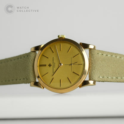 Vacheron Constantin 18k Pink gold Partimony Centre Seconds, flared lugs 32mm 6030