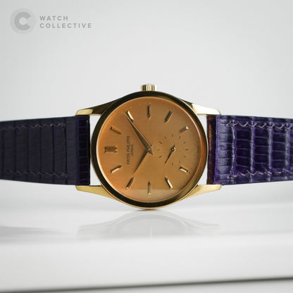 Patek Philippe Calatrava Small Seconds 18k Rose Gold 30.5mm manual 3796