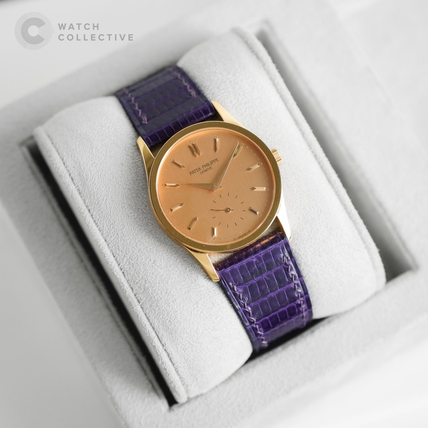 Patek Philippe Calatrava Small Seconds 18k Rose Gold 30.5mm manual 3796