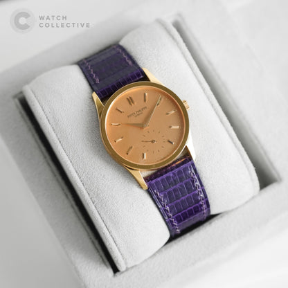 Patek Philippe Calatrava Small Seconds 18k Rose Gold 30.5mm manual 3796