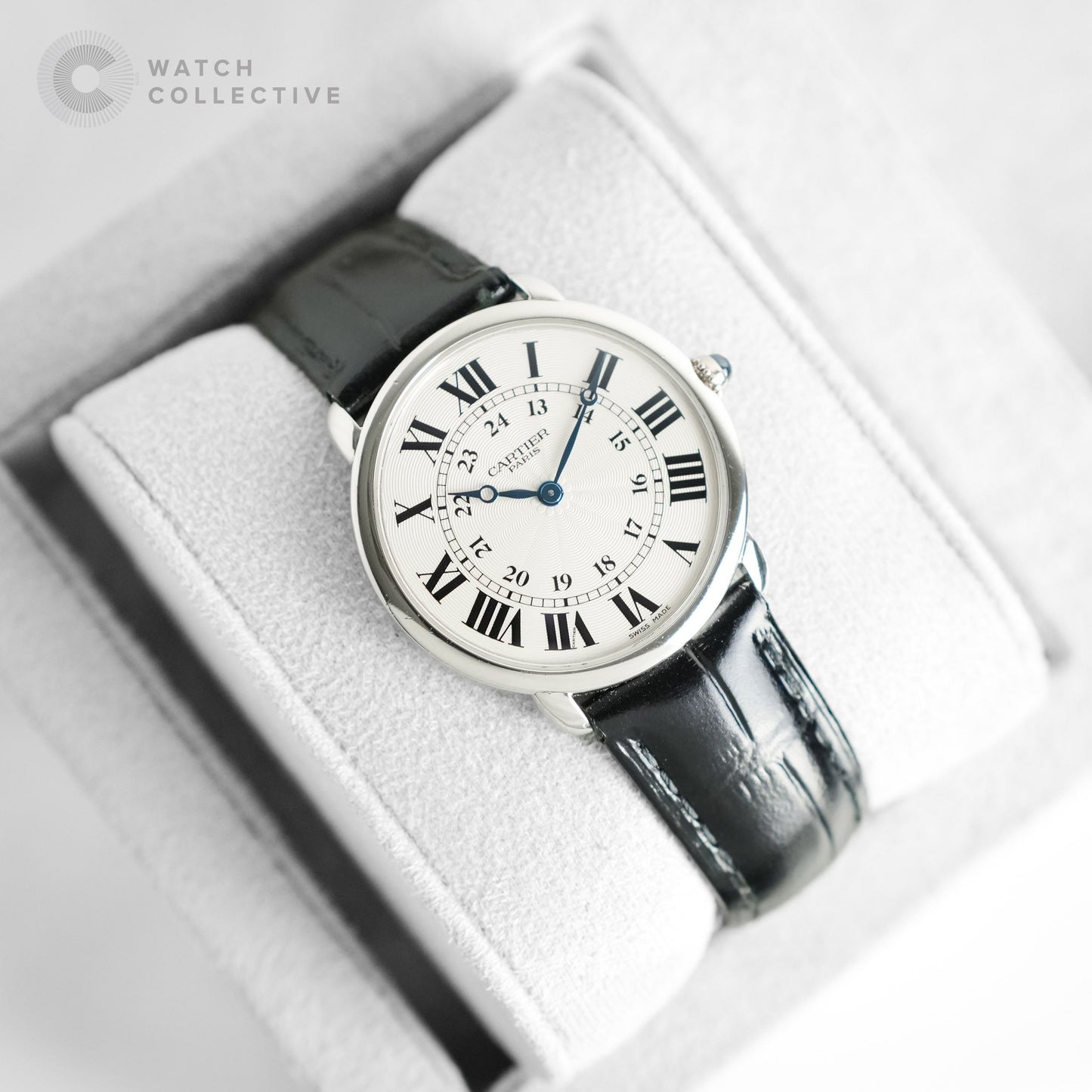 Cartier Ronde CPCP 38mm White Dial