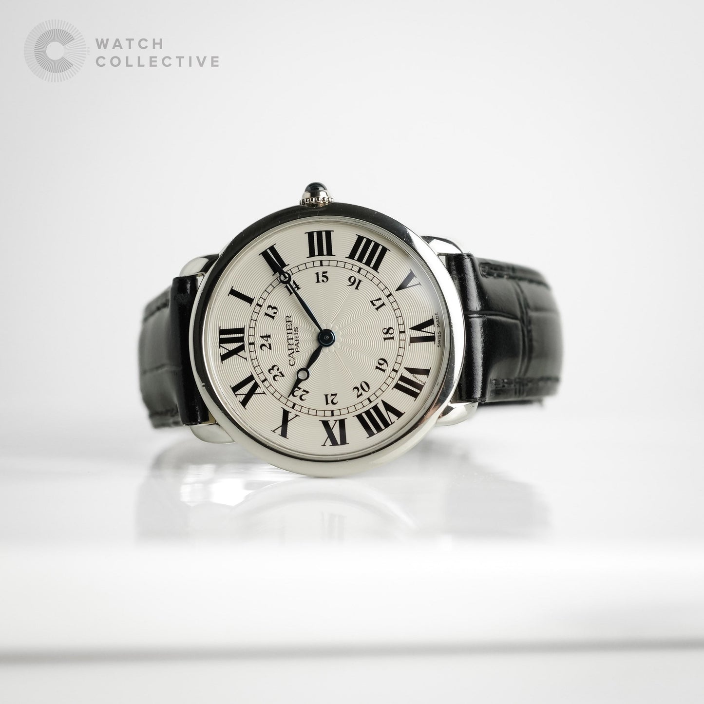 Cartier Ronde CPCP 38mm White Dial