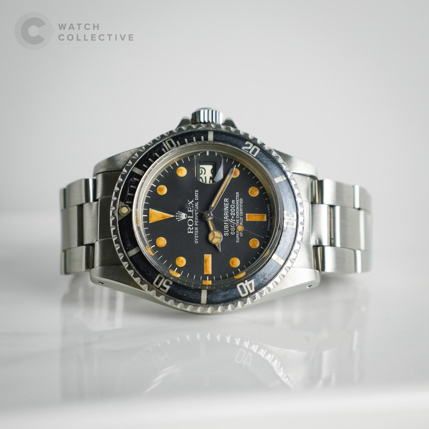 Rolex Submariner Date Pumpkin Patina 40mm automatic 1680