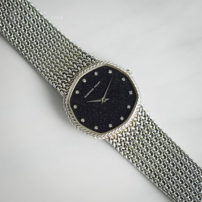 Audemars Piguet Aventurine Dial 18k White Gold 32mm Manual