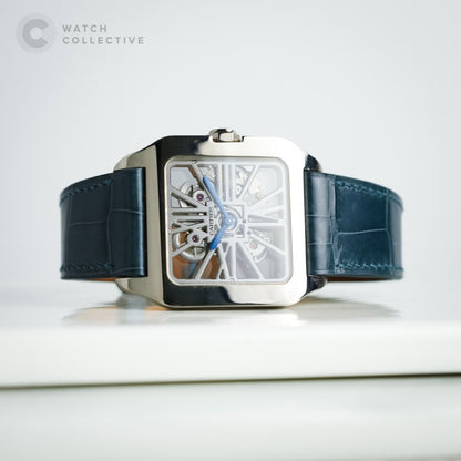 Cartier Dumont Skeleton 18k White Gold Manual Winding 36.5mm W2020033