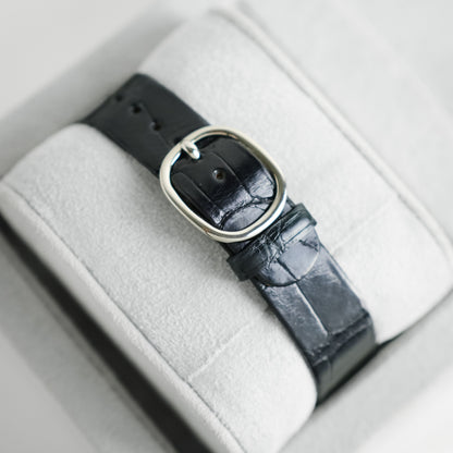 Patek Philippe Ellipse 'Oval' 18K White Gold Blue Dial 3598G Manual Winding