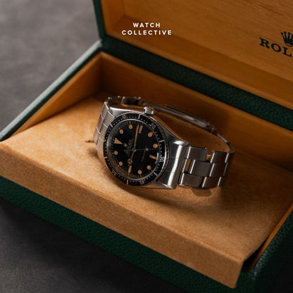 Rolex Turn-O-Graph Pre-Submariner Glossy Pumpkin Dial 1963 35mm Automatic 6202