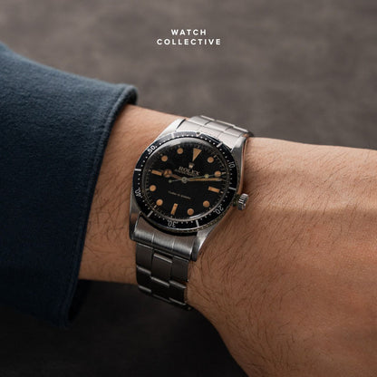 Rolex Turn-O-Graph Pre-Submariner Glossy Pumpkin Dial 1963 35mm Automatic 6202