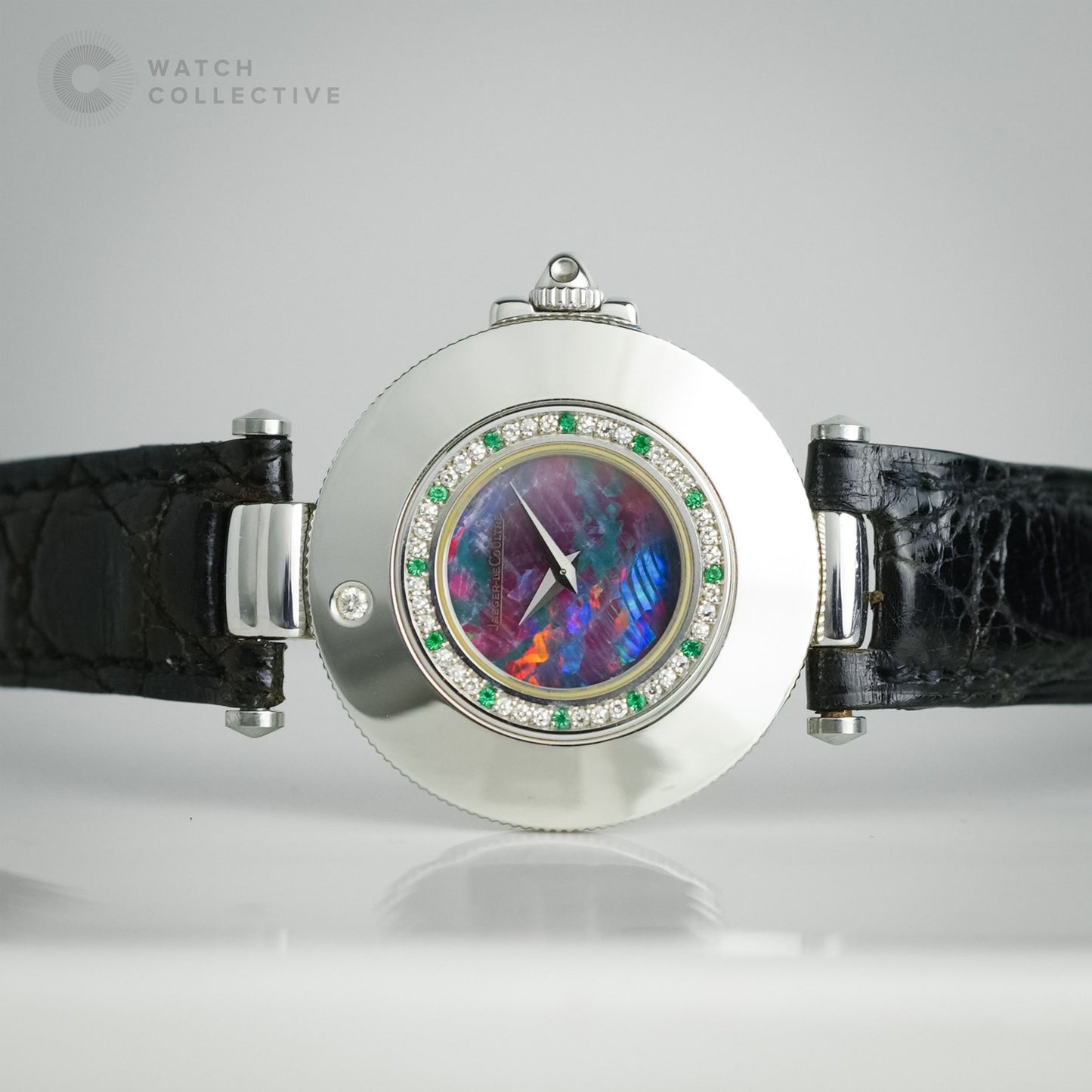 Jaeger-LeCoultre Rendez Vous 18k White Gold Opal dial 30mm quartz 421.3.09