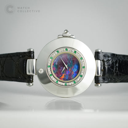 Jaeger-LeCoultre Rendez Vous 18k White Gold Opal dial 30mm quartz 421.3.09