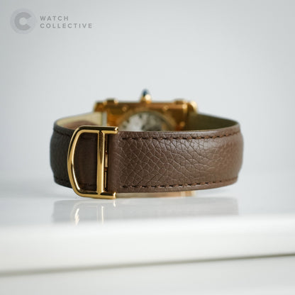 Cartier Tank Chinoise 18k Rose Gold 28mm x 29mm Manual 2684G