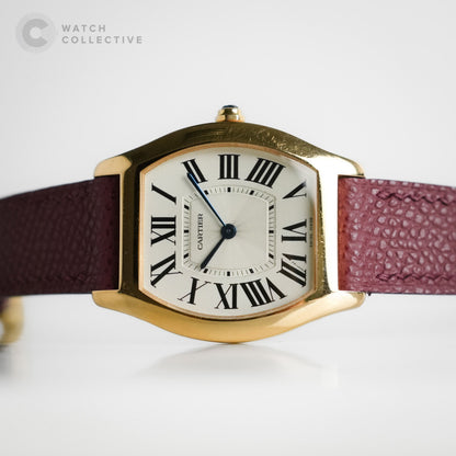 Cartier Tortue Rose Gold 31mm Manual Winding W1556362