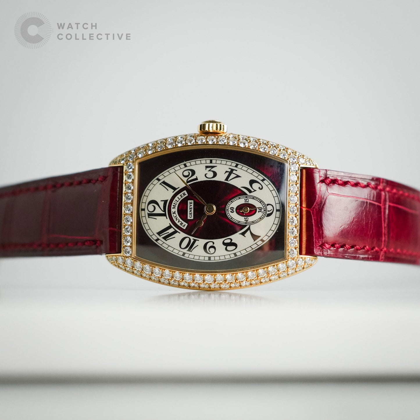 Franck Muller Master of complications 18k rose gold 28.5mm automatic 7502 S6 CHR D