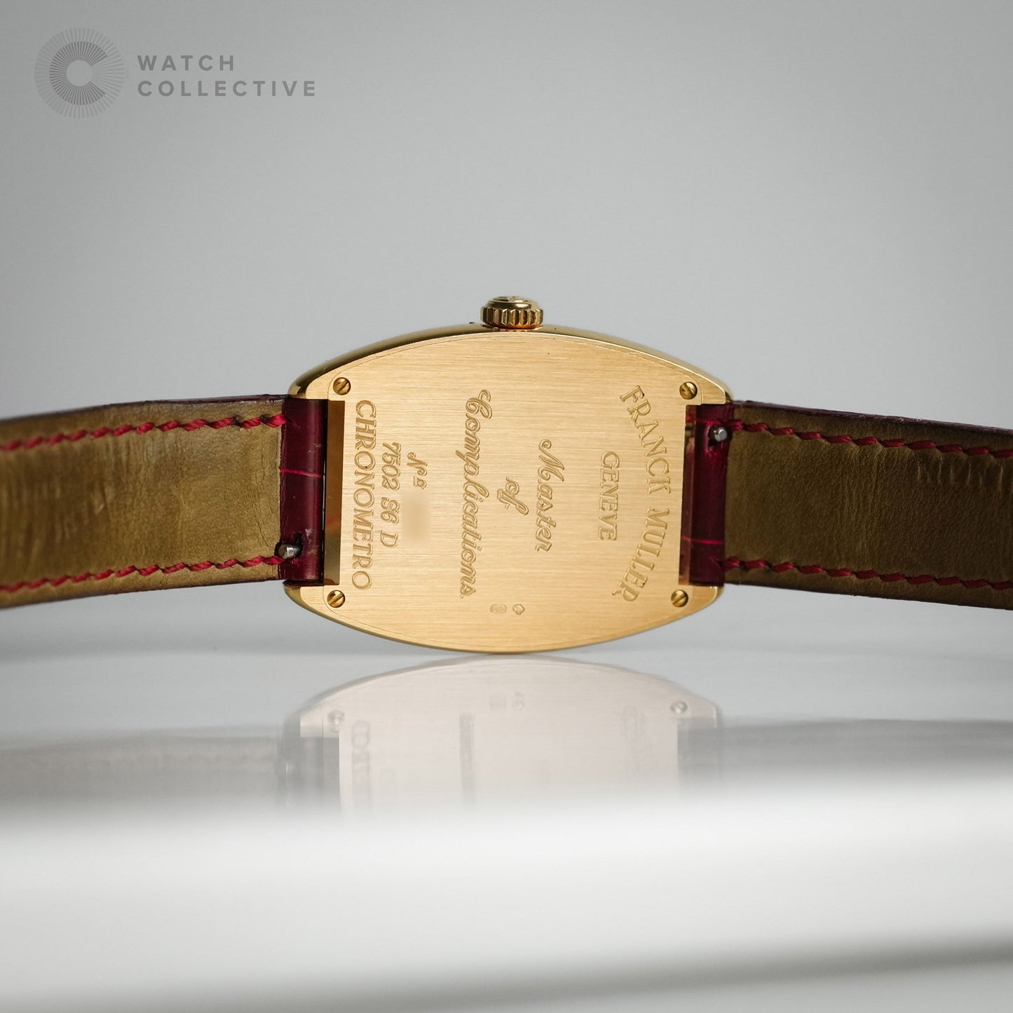 Franck Muller Master of complications 18k rose gold 28.5mm automatic 7502 S6 CHR D