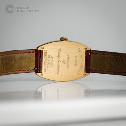 Franck Muller Master of complications 18k rose gold 28.5mm automatic 7502 S6 CHR D