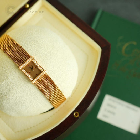 Audemars Piguet Charleston Ruby Face 18k Yellow Gold 16mm Quartz 67027OR