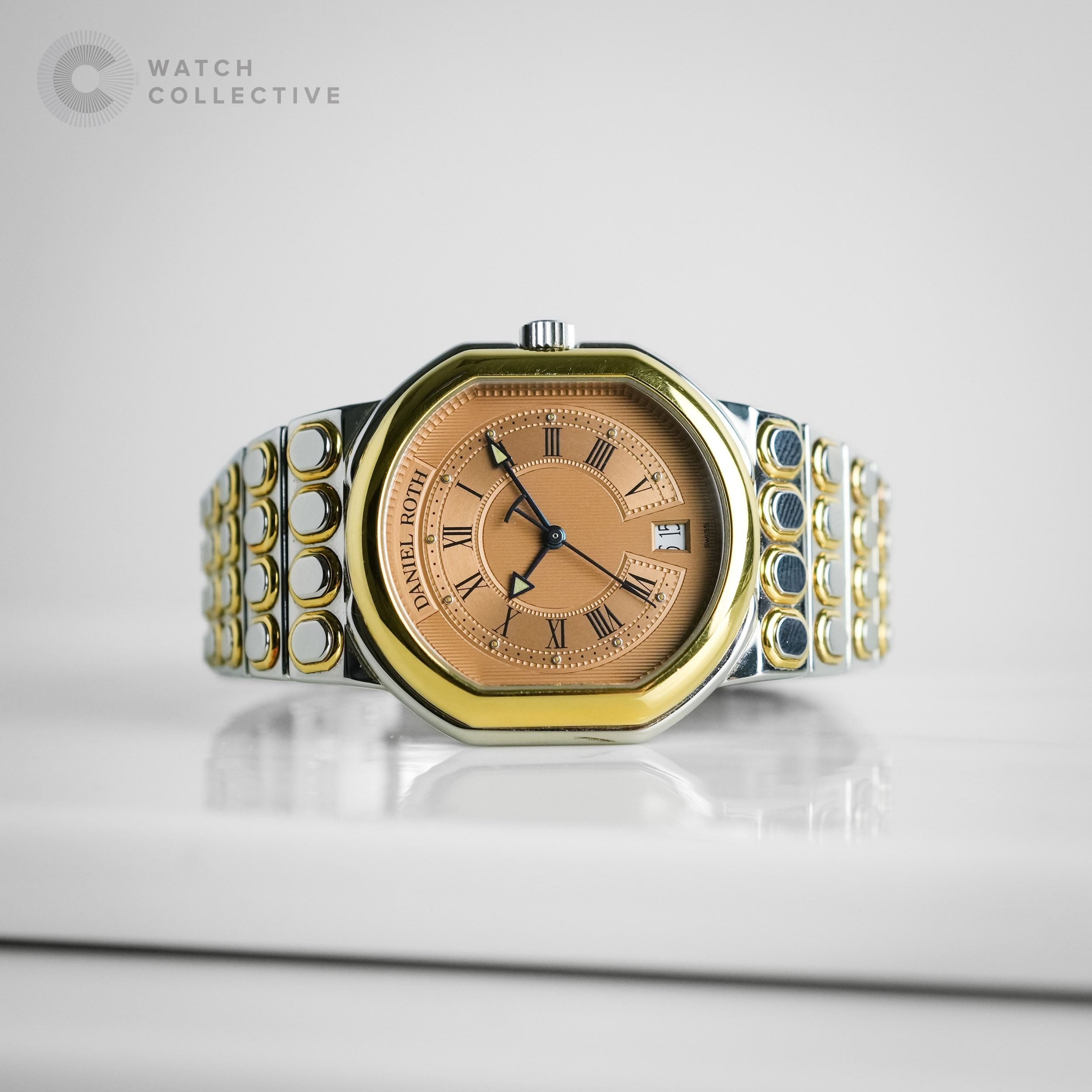 Daniel Roth | Le Sentier Two Tone salmon dial S177 | Watch Collective