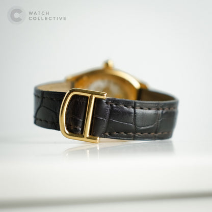 Cartier Tortue 18k Rose Gold Factory set Diamonds 28mm WA507031