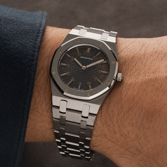 Audemars Piguet Royal Oak Blue Patina Dial Stainless Steel 33mm Quartz 56303ST