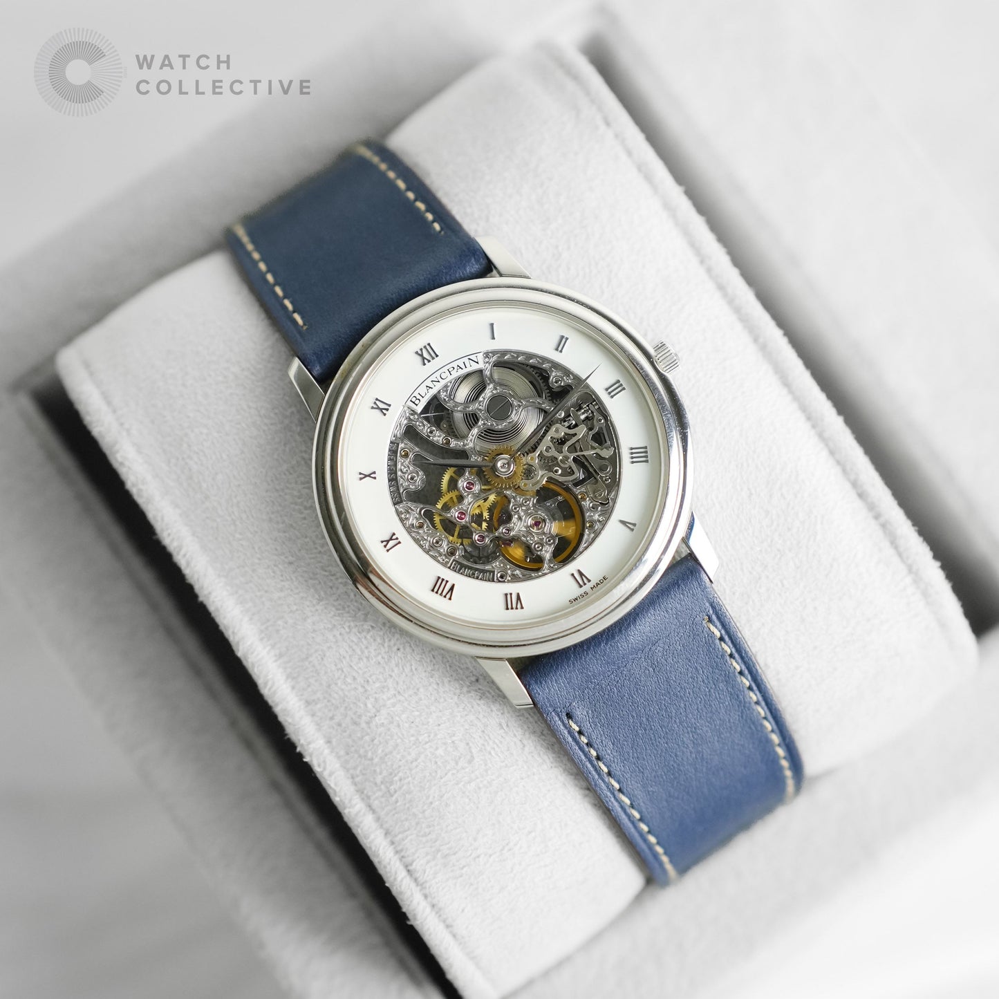 Blancpain Villeret Skeleton Platinum 34mm manual 0021