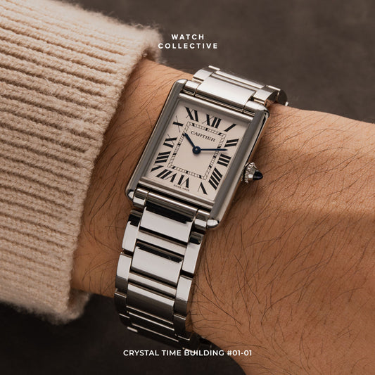Cartier Tank Must Stainless Steel 25mm Quartz WSTA0092