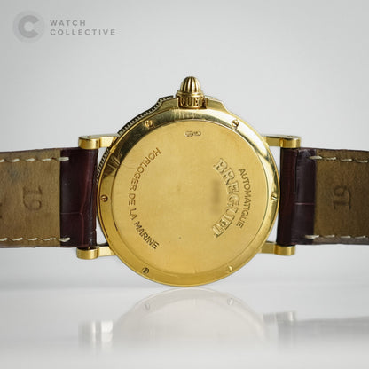 Breguet Horloger de la Marine 18k Yellow Gold 35mm Automatic 3400BA
